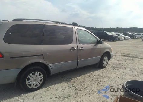 1999 Toyota Sienna Le z USA, uszkodzony, nr VIN 4T3ZF13C6XU098149